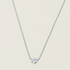 18ct White Gold .21ct Diamond Natalia Pendant - Necklace - Walker & Hall