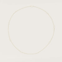 18ct White Gold .50ct Diamond Natalia Chain Necklace - Necklace - Walker & Hall