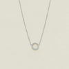 9ct White Gold Diamond Forevermore Petite Pendant - Necklace - Walker & Hall