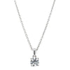 18ct White Gold .50ct Diamond Blossom Pendant - Necklace - Walker & Hall