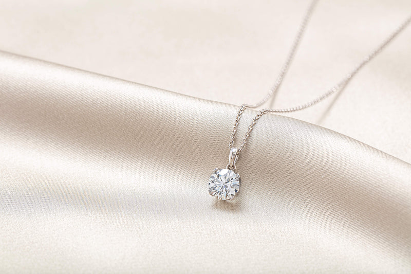 Diamond Blossom Pendant