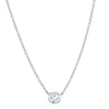 18ct White Gold .31ct Diamond Natalia Pendant-Necklace-Walker & Hall