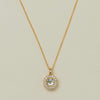 18ct Yellow Gold .62ct Diamond Daisy Pendant - Necklace - Walker & Hall