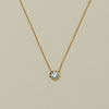18ct Yellow Gold 1.00ct Diamond Dawn Pendant - Necklace - Walker & Hall