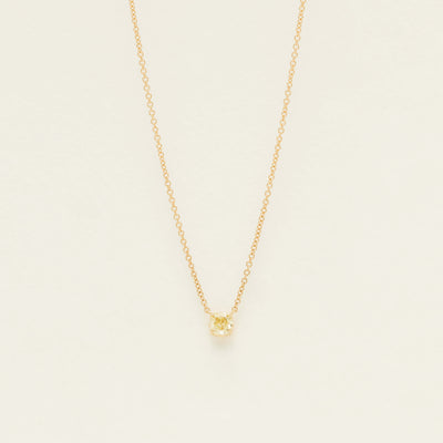 18ct Yellow Gold .70ct Fancy Diamond Octavia Pendant - Necklace - Walker & Hall