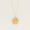Deja Vu 9ct Gold Diamond Pendant with 22ct Half Sovereign - Necklace - Walker & Hall