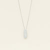 Deja Vu Platinum 1.00ct Diamond Pave Pendant - Necklace - Walker & Hall