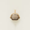 9ct Yellow Gold Smoky Quartz Spinner Pendant - Necklace - Walker & Hall