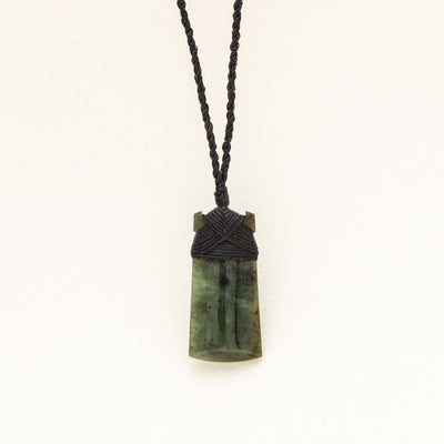NZ Greenstone Small Toki Pendant - Necklace - Walker & Hall