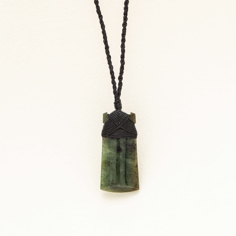NZ Greenstone Small Toki Pendant - Necklace - Walker & Hall