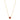 18ct Yellow Gold 1.15ct Ruby Natalia Pendant