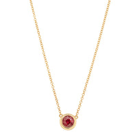 18ct Yellow Gold 1.15ct Ruby Natalia Pendant