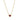 18ct Yellow Gold 1.04ct Ruby Heart Natalia Pendant