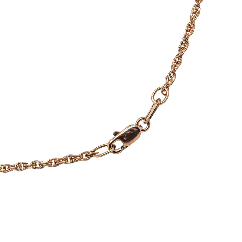 Deja Vu 9ct Rose Gold Citrine, Amethyst & Seed Pearl Pendant - Necklace - Walker & Hall