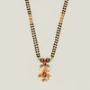 Deja Vu 21ct Yellow Gold Enamel & Black Bead Necklace - Necklace - Walker & Hall