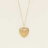 9ct Yellow Gold Guiding Light Heart Locket - Necklace - Walker & Hall