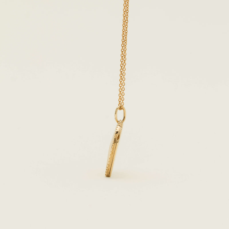 9ct Yellow Gold Guiding Light Heart Locket - Necklace - Walker & Hall