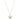 Deja Vu 9ct Yellow Gold Diamond Set Heart Necklace - Necklace - Walker & Hall