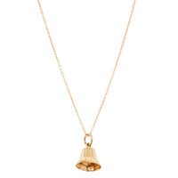 Deja Vu 9ct Yellow Gold Bell Necklace