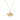 Deja Vu 9ct Yellow Gold Fan Necklace