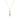 Deja Vu 9ct Yellow Gold Lantern Necklace