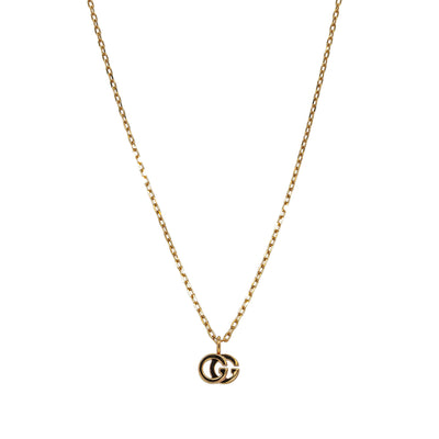 Deja Vu 18ct Rose Gold Gucci 'GG Running' Pendant - Necklace - Walker & Hall