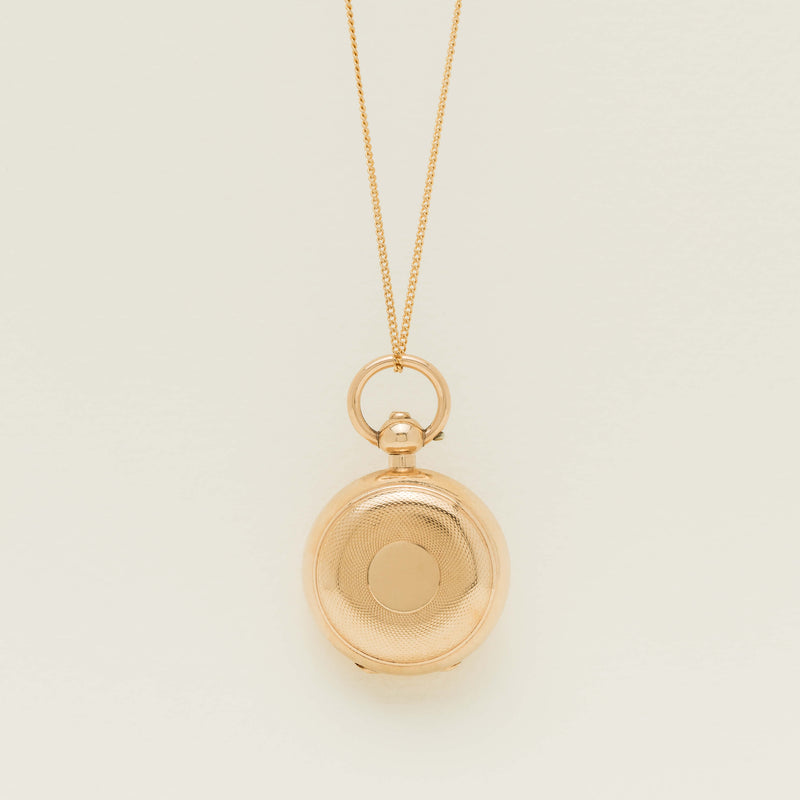 Deja Vu Rolled Gold Sovereign Case Pendant - Necklace - Walker & Hall