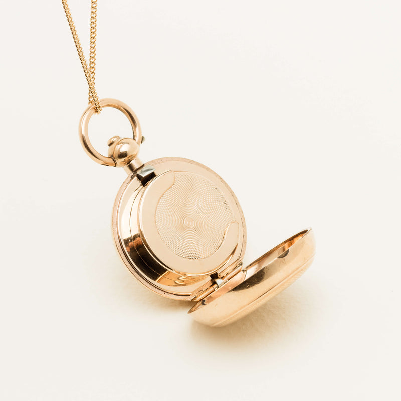 Deja Vu Rolled Gold Sovereign Case Pendant - Necklace - Walker & Hall