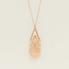 Deja Vu 9ct Rose Gold Decorative Scent Bottle Pendant - Necklace - Walker & Hall