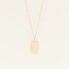 Deja Vu 9ct Yellow Gold Rectangular Locket - Necklace - Walker & Hall