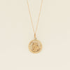 Deja Vu 9ct Yellow Gold St Christopher Pendant - Necklace - Walker & Hall