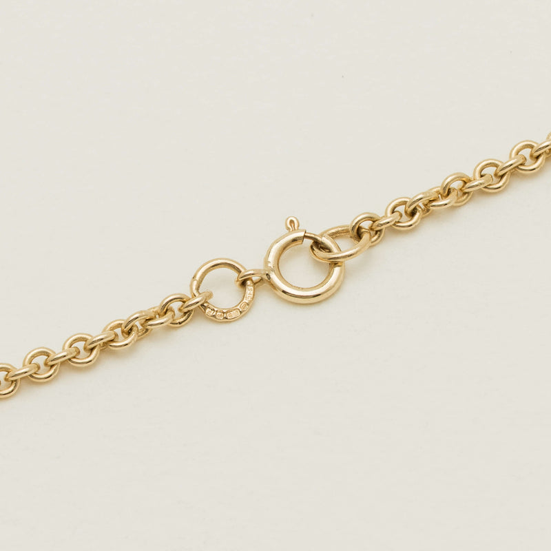 Deja Vu 14ct Yellow Gold Drop Clip-On Pendant - Necklace - Walker & Hall