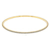 18ct Yellow Gold 1.03ct Diamond Eternity Bangle-Bracelet-Walker & Hall