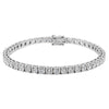 18ct White Gold 8.21ct Diamond Jubilee Bracelet - Bracelet - Walker & Hall