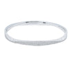 18ct White Gold 2.70ct Diamond Eos Bangle - Bracelet - Walker & Hall