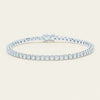 18ct White Gold 4.01ct Diamond Jubilee Bracelet - Bracelet - Walker & Hall