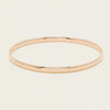 9ct Rose Gold 4mm Bangle - Bracelet - Walker & Hall