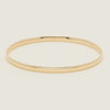 9ct Yellow Gold 4mm Bangle - Bracelet - Walker & Hall