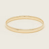 9ct Yellow Gold 6.5mm Bangle - Bracelet - Walker & Hall