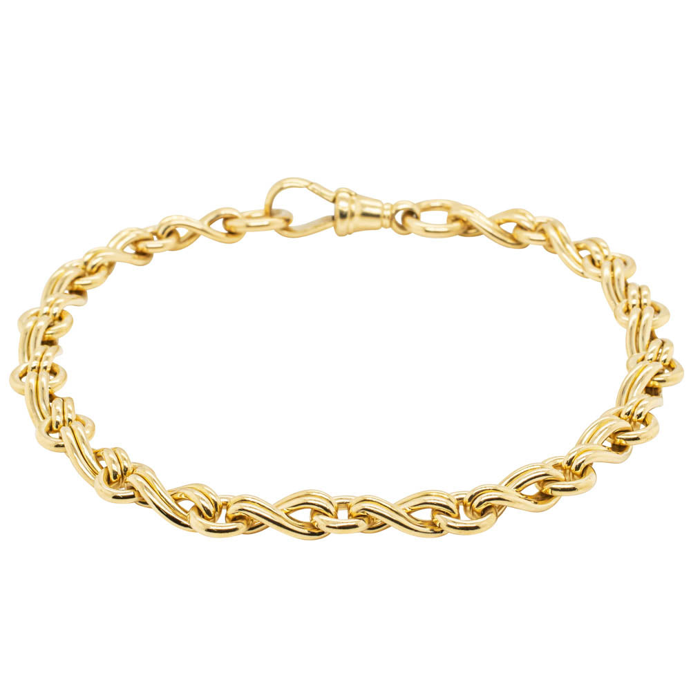 Deja Vu 18ct Yellow Gold Bracelet - Bracelet - Walker & Hall