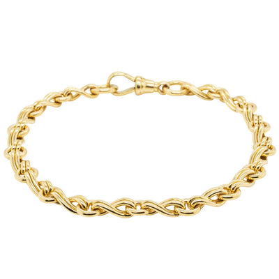 Deja Vu 18ct Yellow Gold Bracelet - Bracelet - Walker & Hall