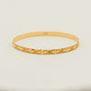 Deja Vu 22ct Yellow Gold Patterned Bangle - Bracelet - Walker & Hall