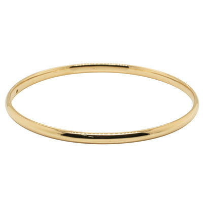 Deja Vu 9ct Yellow Gold Bangle - Bracelet - Walker & Hall