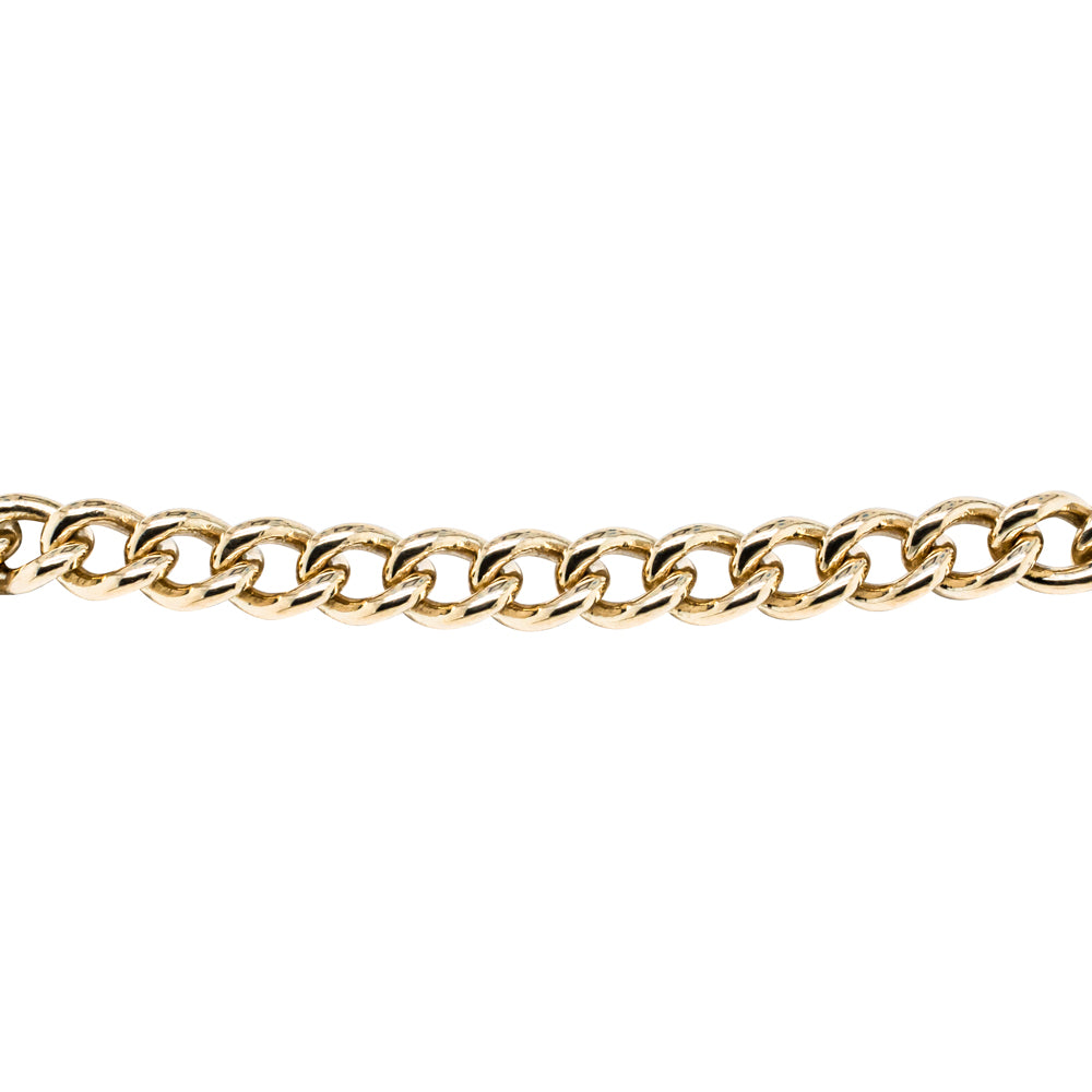 Deja Vu 9ct Yellow Gold Curb Bracelet - Bracelet - Walker & Hall