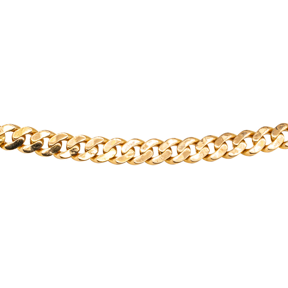 Deja Vu 22ct Yellow Gold Curb Bracelet - Bracelet - Walker & Hall