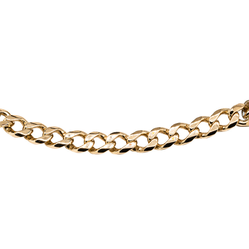 Deja Vu 9ct Yellow Gold Curb Bracelet - Bracelet - Walker & Hall