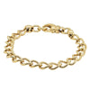 Deja Vu 9ct Yellow Gold Curb Link Bracelet - Bracelet - Walker & Hall