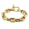 Vintage 14ct Yellow Heavy Anchor Link Bracelet 22cm - Bracelet - Walker & Hall