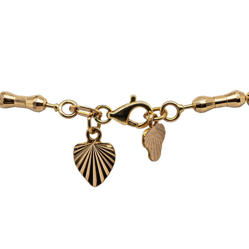 Deja Vu 18ct Rose Gold Fancy Link Bracelet 18.5cm - Bracelet - Walker & Hall