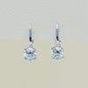 18ct White Gold 1.52ct Diamond Blossom Hook Earrings - Earrings - Walker & Hall